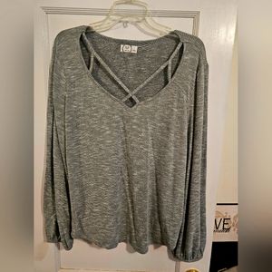 Womens green top